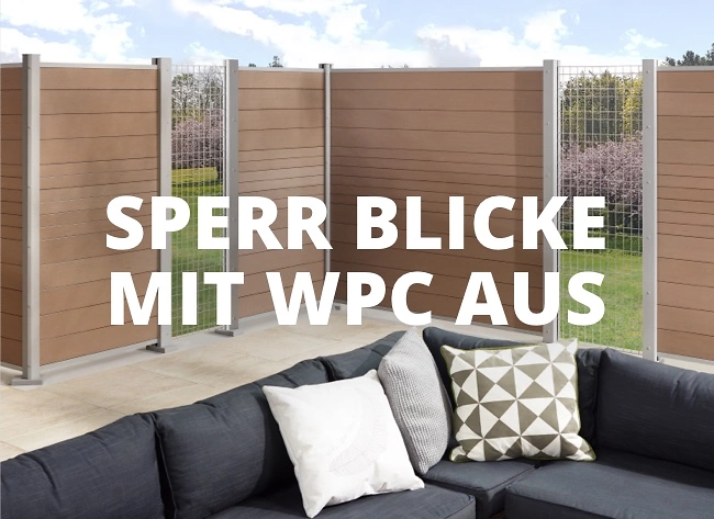 angebote sichtschutzzaun wpc holzland beese unna