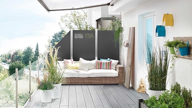 sichtschutz system aluminium board bruegmann holzland beese unna