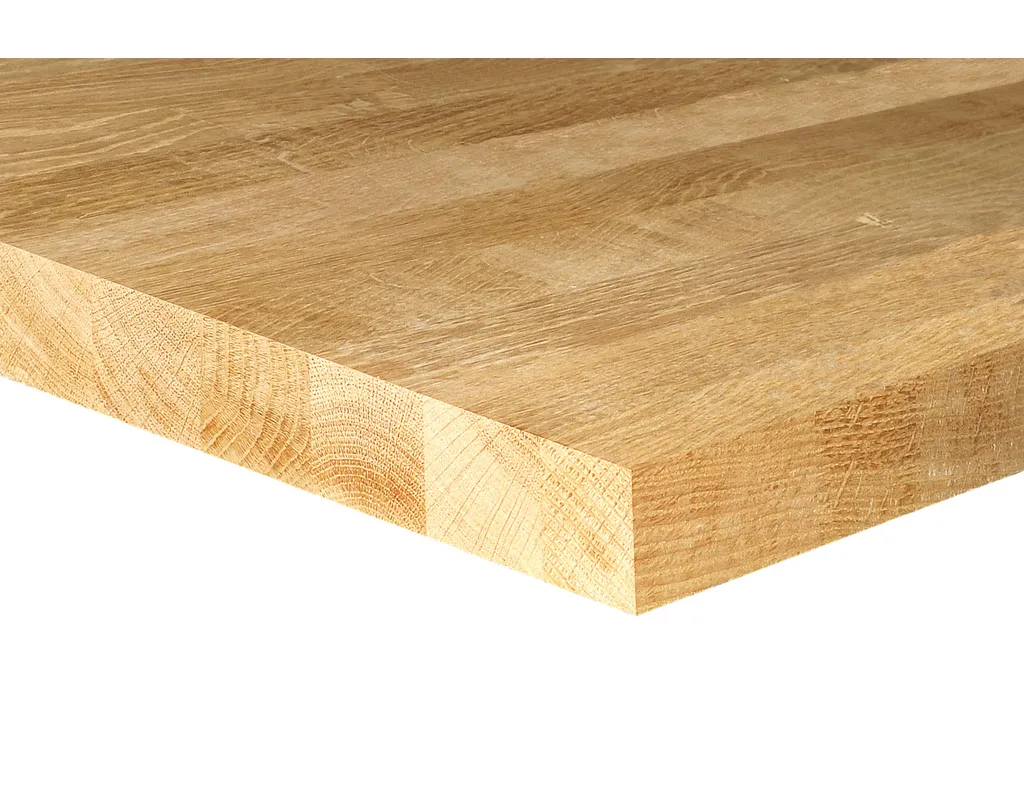 Leimholzplatte Eiche 18x800x200 mm