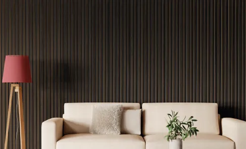 Akustikpaneel Eiche dunkel