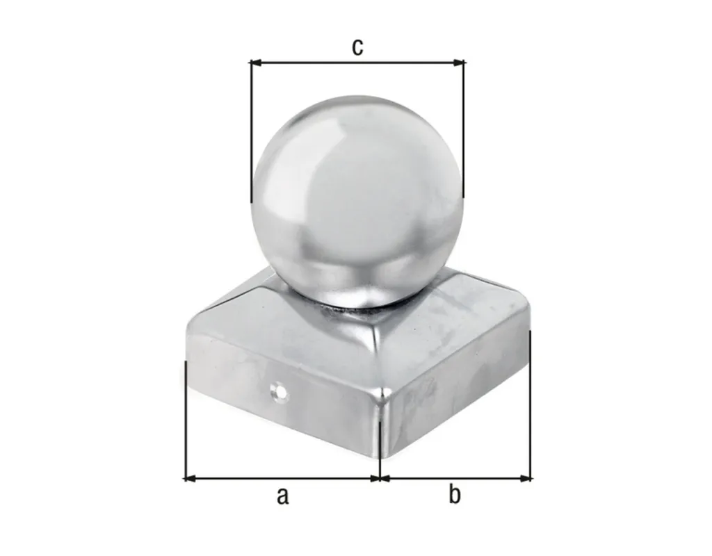 Pfostenkappe V2a