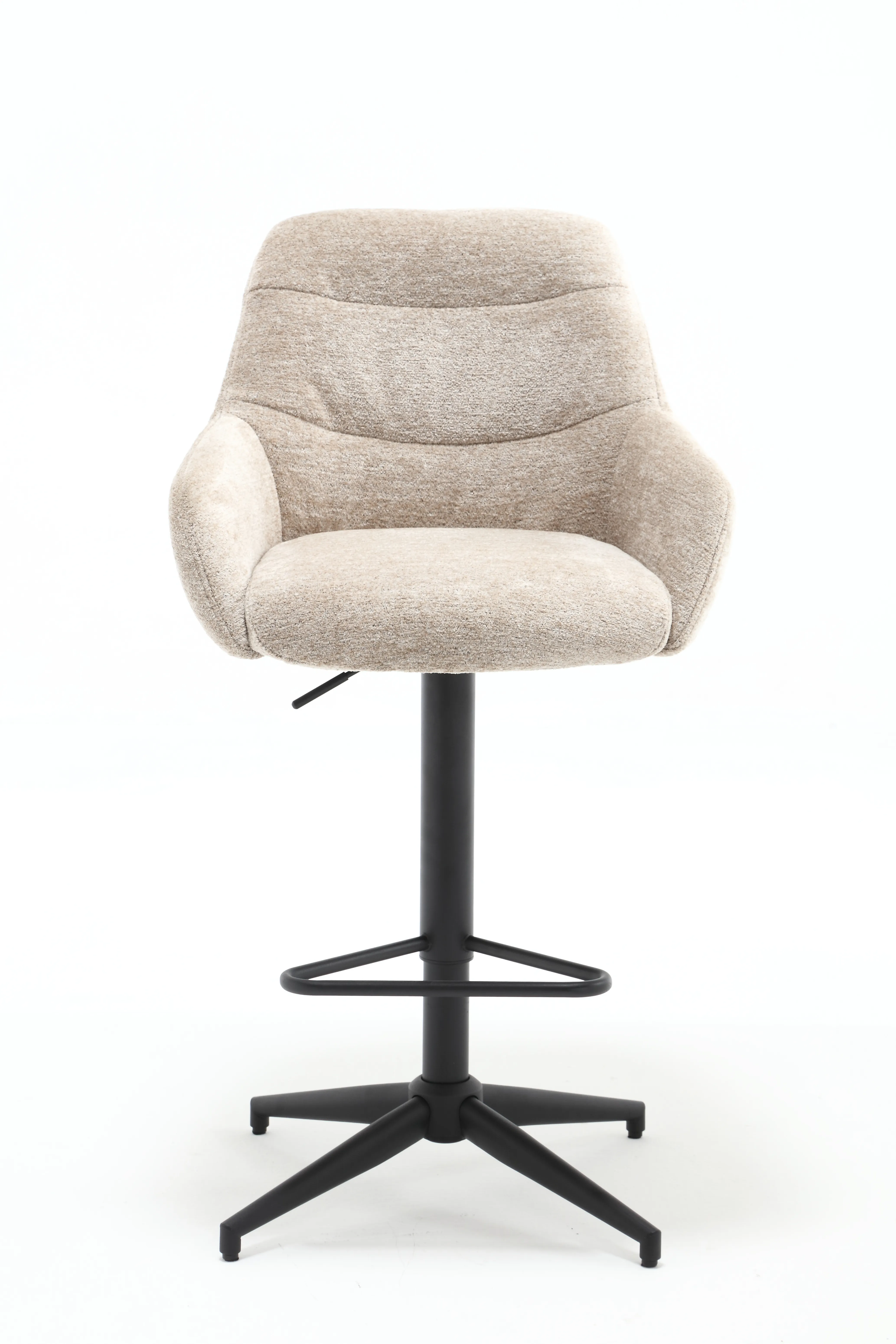 Barstuhl July Charcoal Grey