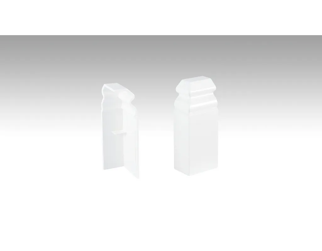 Endkappe 11 PK weiß