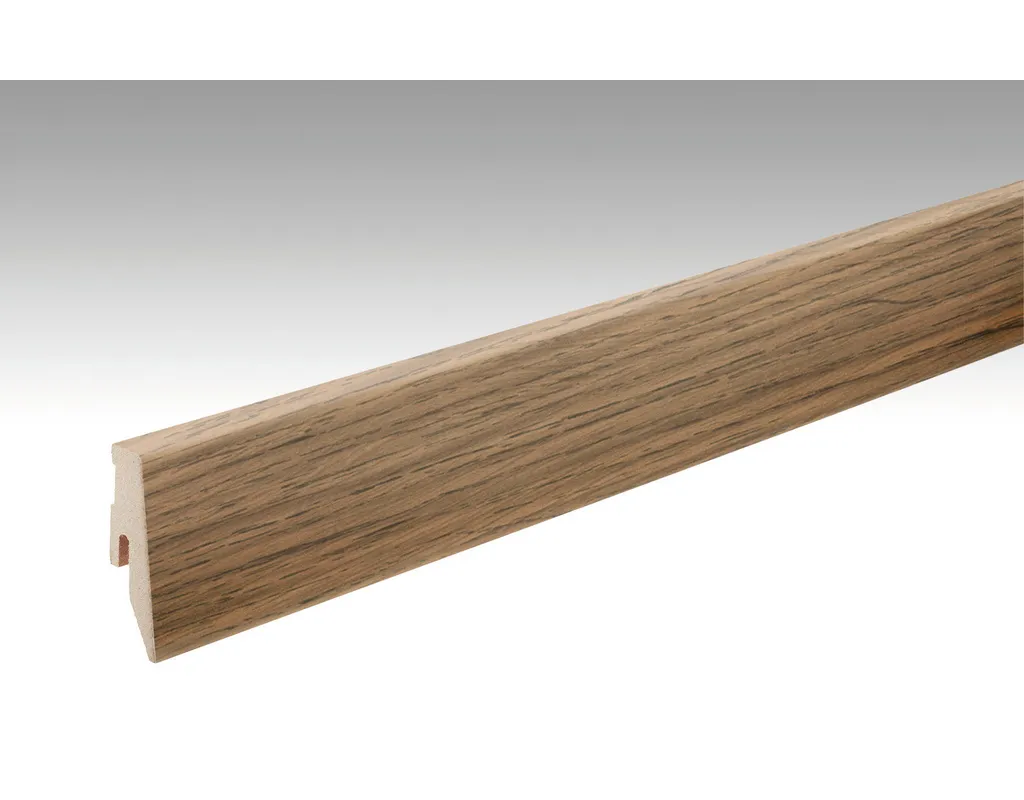 Fussleiste 3 PK Eiche Cognac rustikal