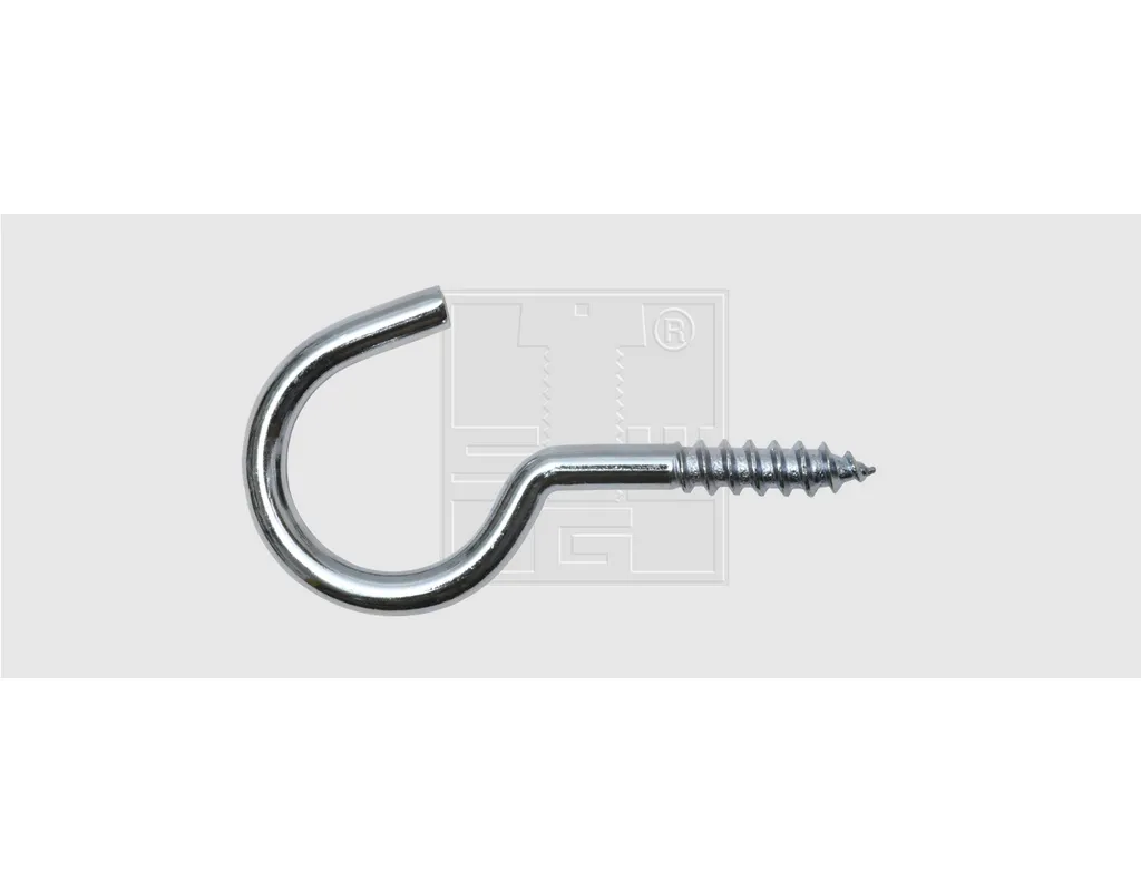 Schraubhaken gebogen 4,8x65/22 mm