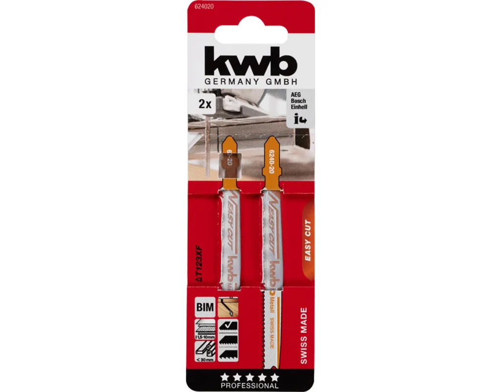 Stichs&auml;geblatt f&uuml;r Metall Bi-Metall