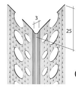 Eckschutzschienen 2,50 m
