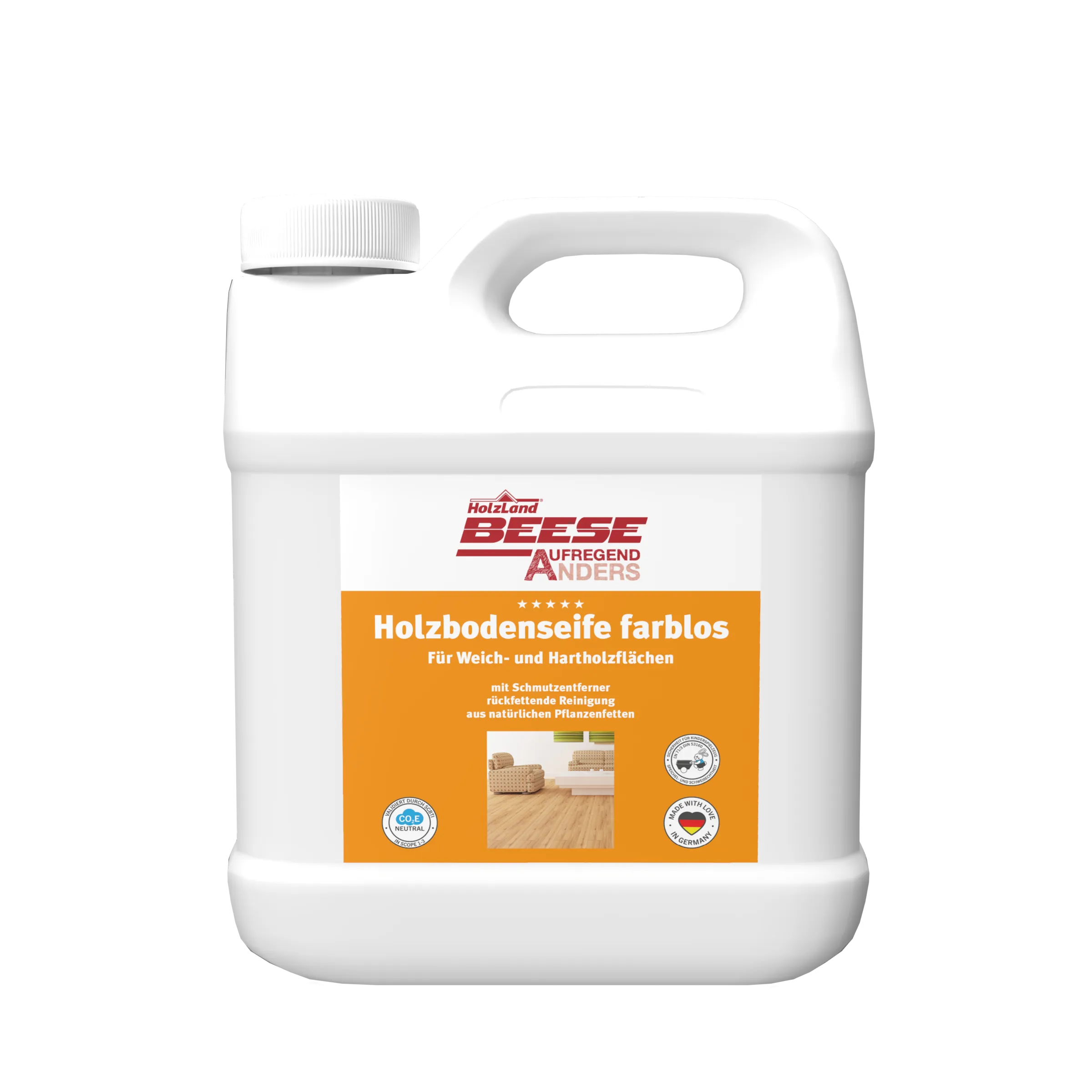 Holzbodenseife Farblos 1Liter