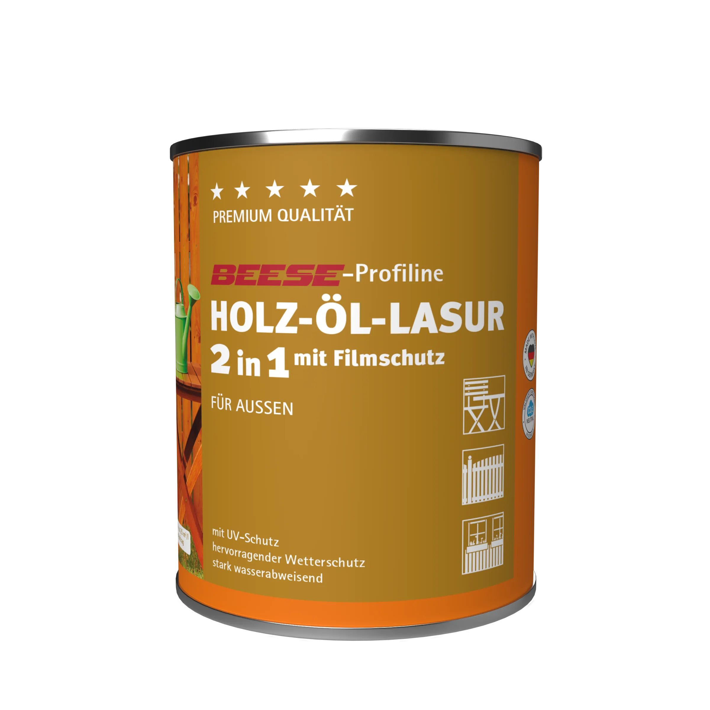 Beese Profiline Holz-&Ouml;l-Lasur 2,5L