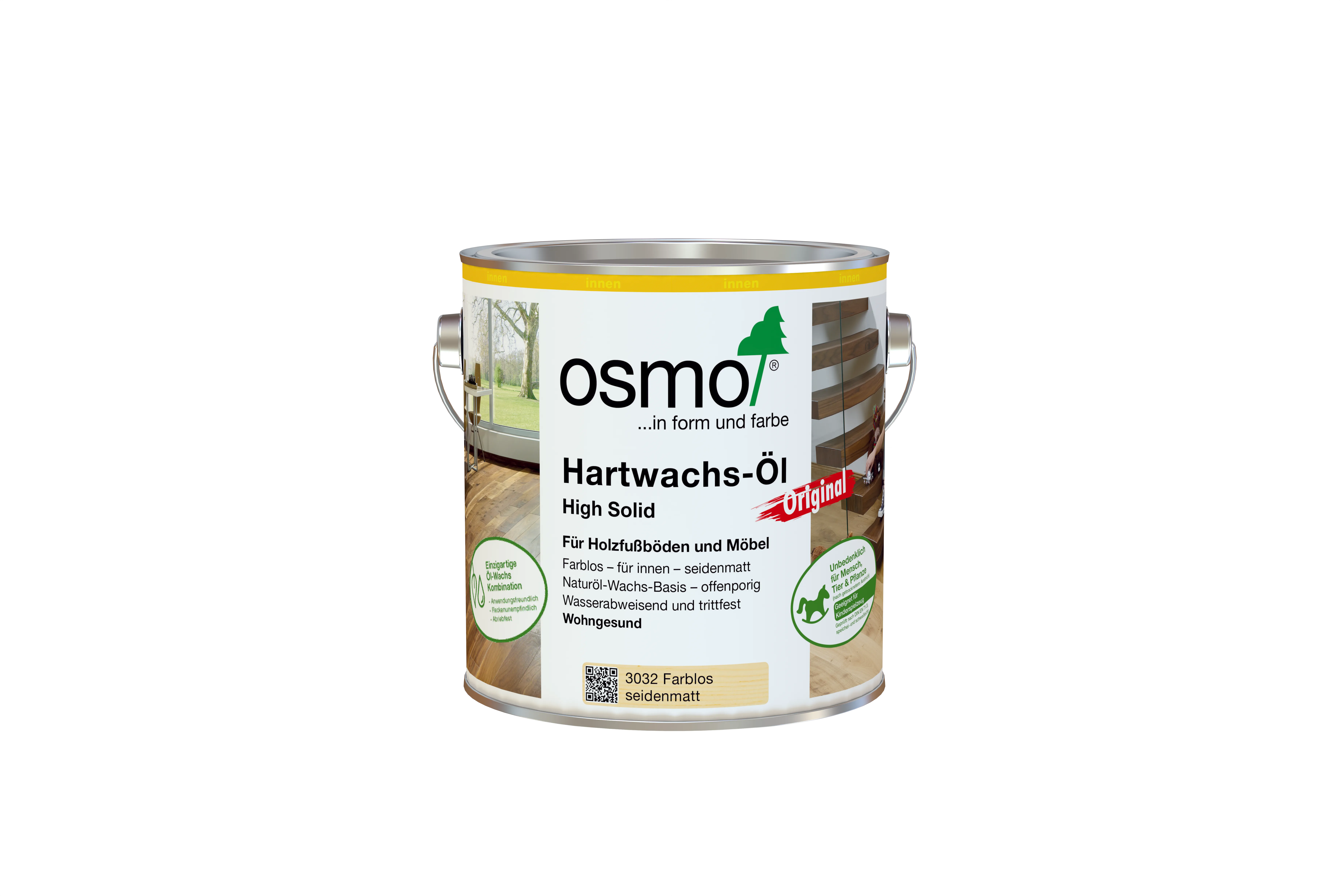 Hartwachs-&Ouml;l Orig.Farblos seidenm. 2,5 L