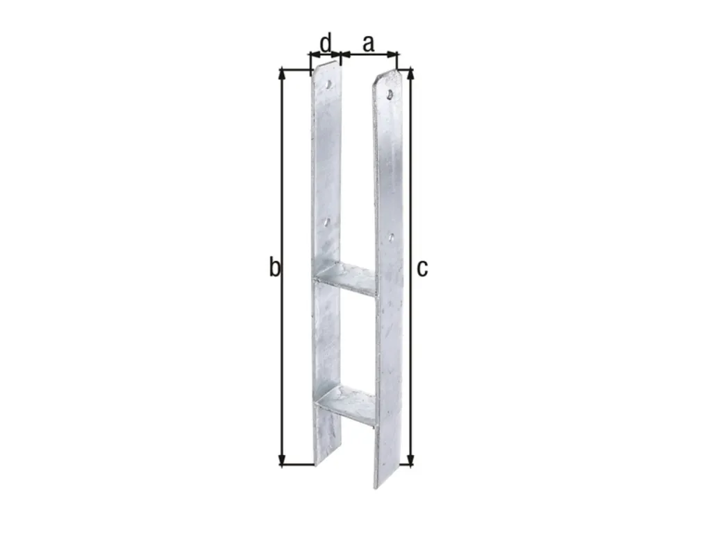 Pfostenanker  91 Doppel-H