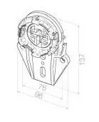 Universallager ausrastbar